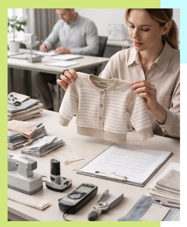 Сертификация детской одежды и текстильных изделий в Бердске