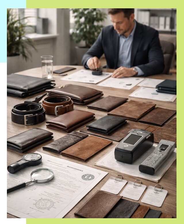 Сертификация кожаных изделий в Бердске от 12494 р. | Алешин-Брд