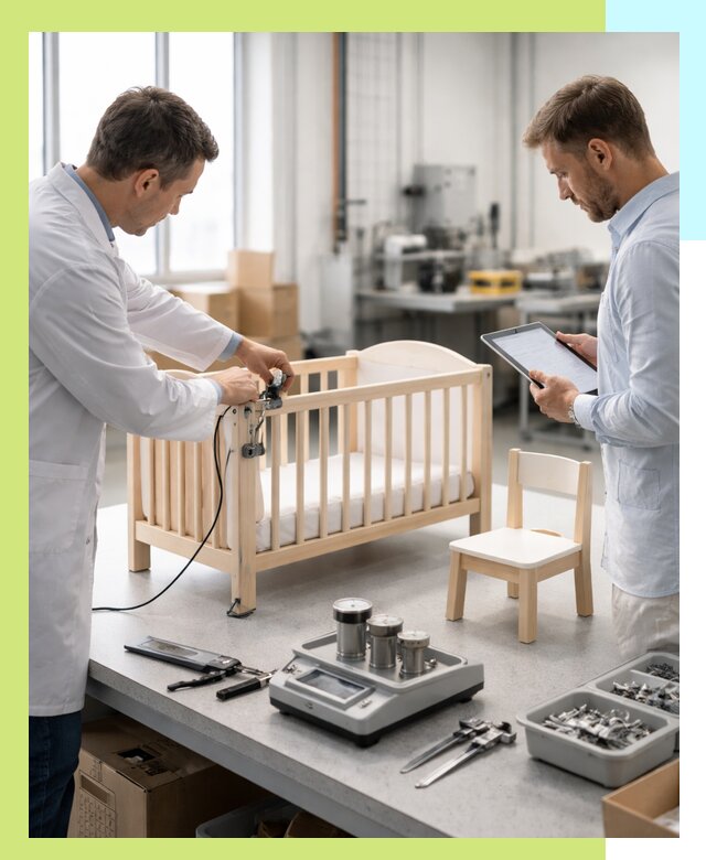 Сертификация детской мебели и проверка безопасности в Бердске