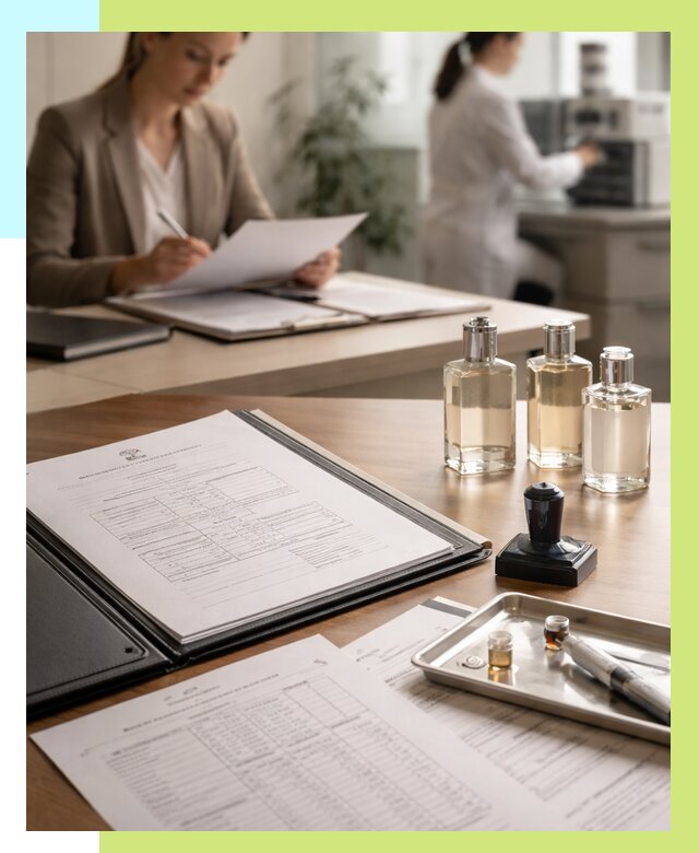 Сертификация парфюмерии в Бердске от 15618 р. | Алешин-Брд