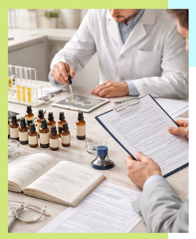 Сертификация эфирных масел и документация качества в Бердске