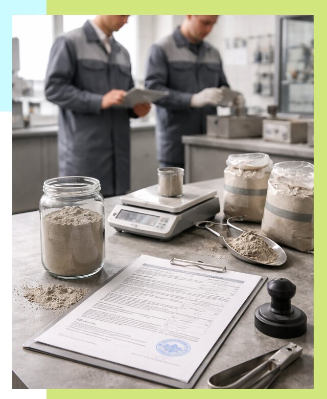 Сертификация цемента в Бердске от 20824 р. | Алешин-Брд