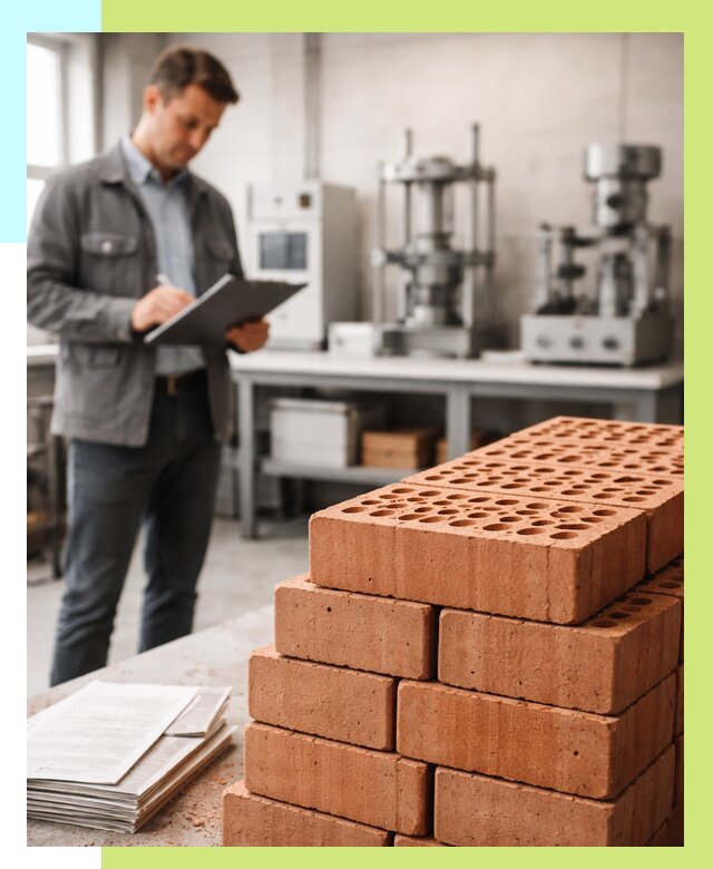 Сертификация кирпича в Бердске от 15618 р. | Алешин-Брд под ключ