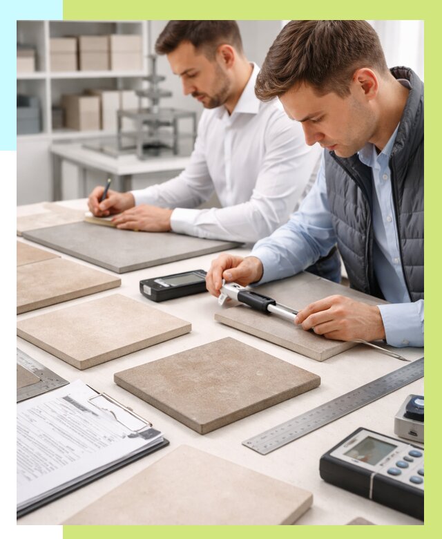 Сертификация плитки в Бердске от 26030 р. | Алешин-Брд гарантия