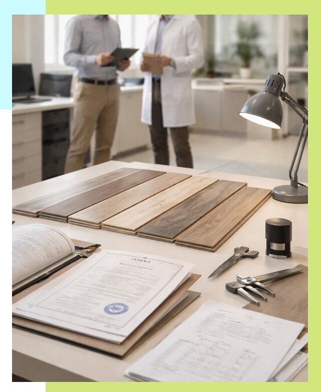 Сертификация ламината в Бердске от 18742 р. под ключ | Алешин-Брд