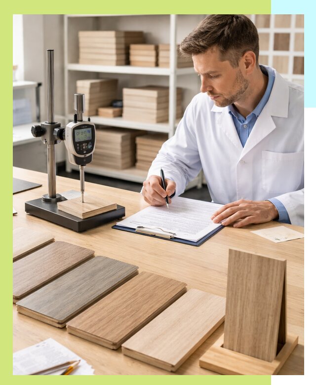 Сертификация ламината с испытаниями и оформлением документов в Бердске