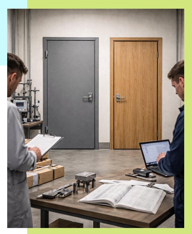 Сертификация дверей в Бердске от 8330 р. под ключ | Алешин-Брд