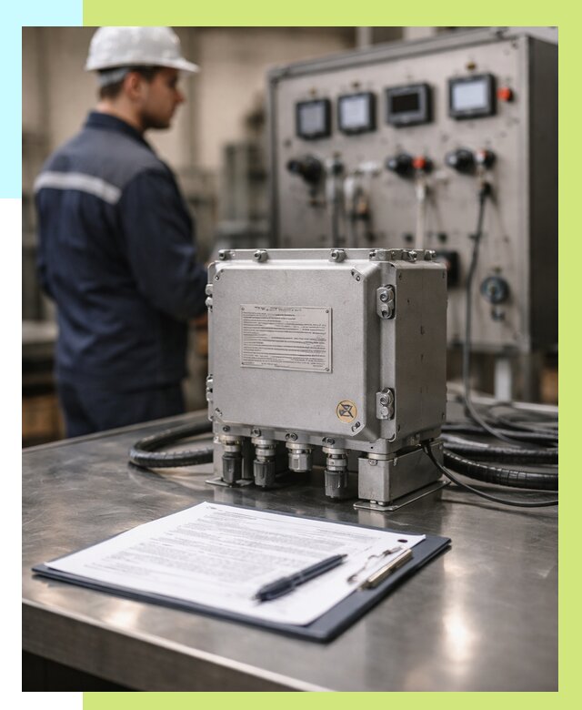 Сертификация взрывозащищенного оборудования в Бердске от 36442 р. | Алешин-Брд