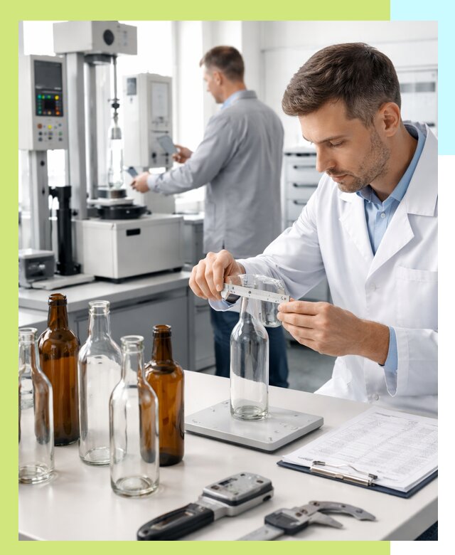 Сертификация стеклянных бутылок и сопутствующей упаковки в Бердске