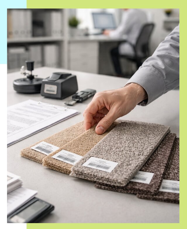 Сертификация ковролина в Бердске от 15618 р., Алешин-Брд