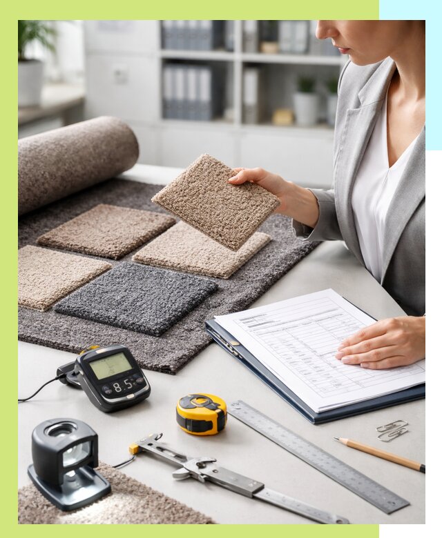 Сертификация ковролина и получение сертификатов в Бердске