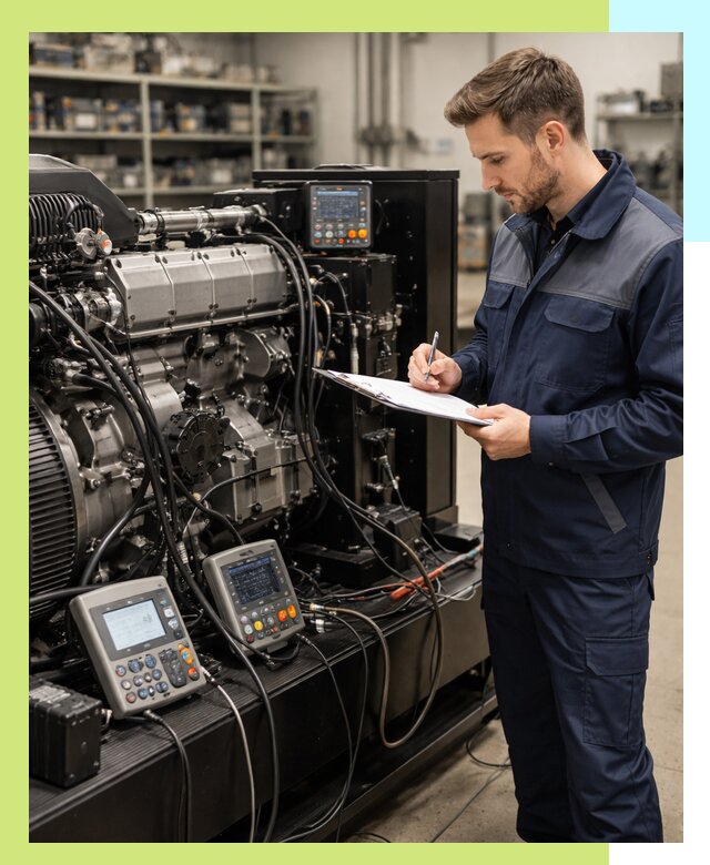 Сертификация дизельных генераторов и их оборудования в Бердске