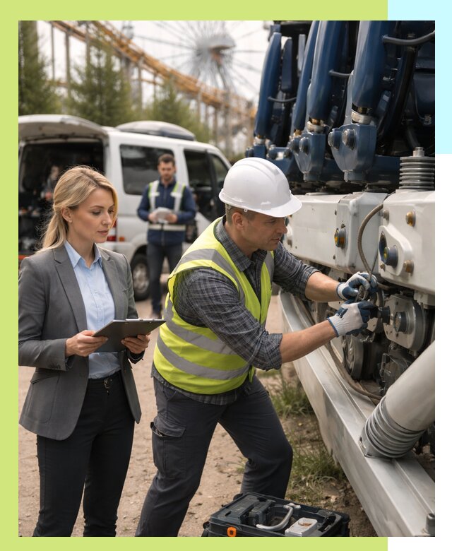 Сертификация аттракционов и проверка безопасности в Бердске