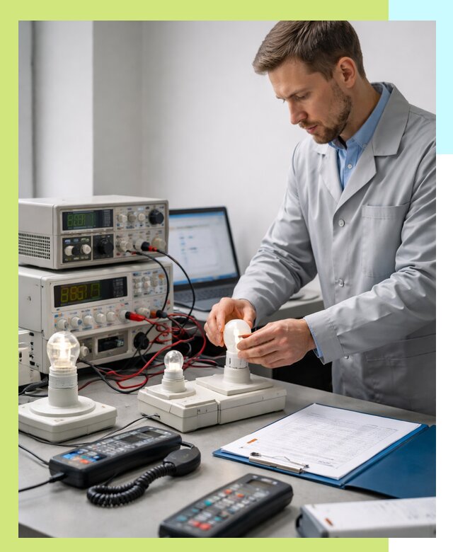 Сертификация ламп и светильников в Бердске по нормативам