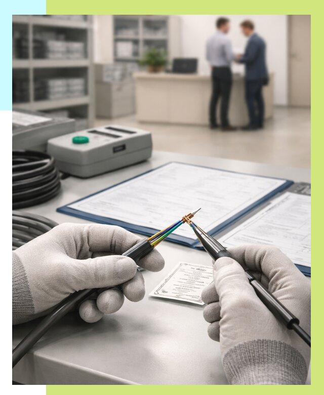 Сертификация провода в Бердске от 18742 р. в Алешин-Брд