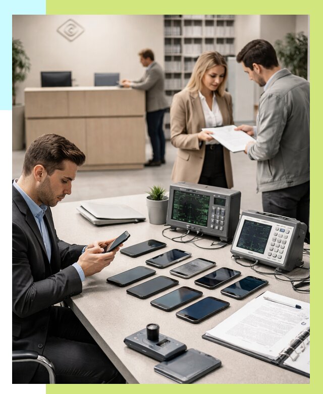 Сертификация телефонов в Бердске от 26030 р. под ключ | Алешин-Брд