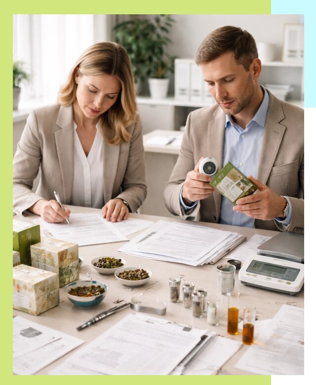 Разработка ТУ на чай и маркировку продукции в Бердске