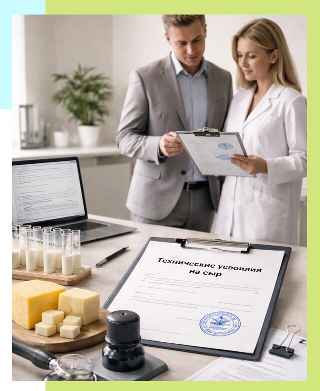 ТУ на сыры в Бердске срочно от 12494 р. — оформление | Алешин-Брд