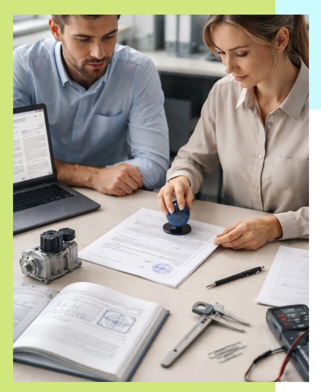 Выдача паспорта изделия и техническая экспертиза продукции в Бердске