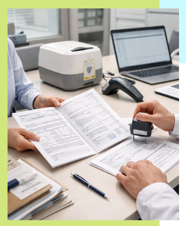 Оформление паспорта на товар и сопроводительных документов в Бердске