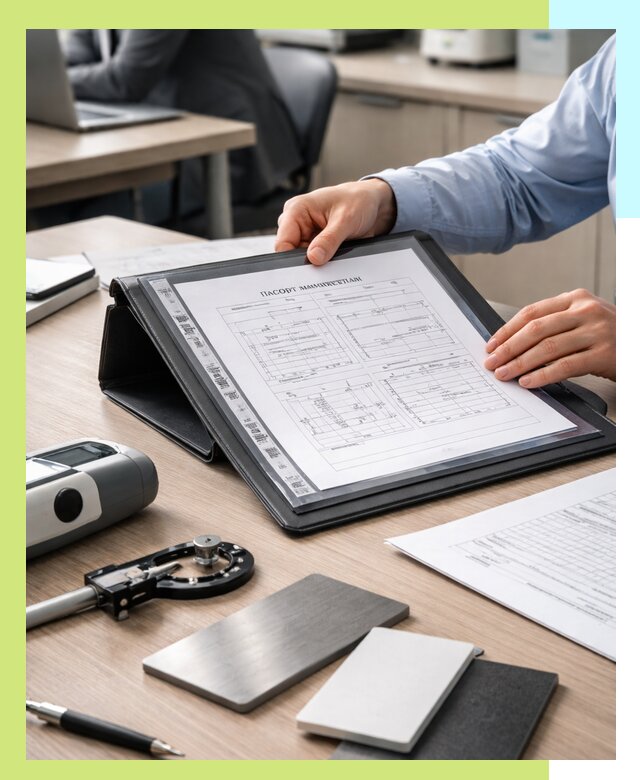 Оформление паспорта материала для продукции в Бердске