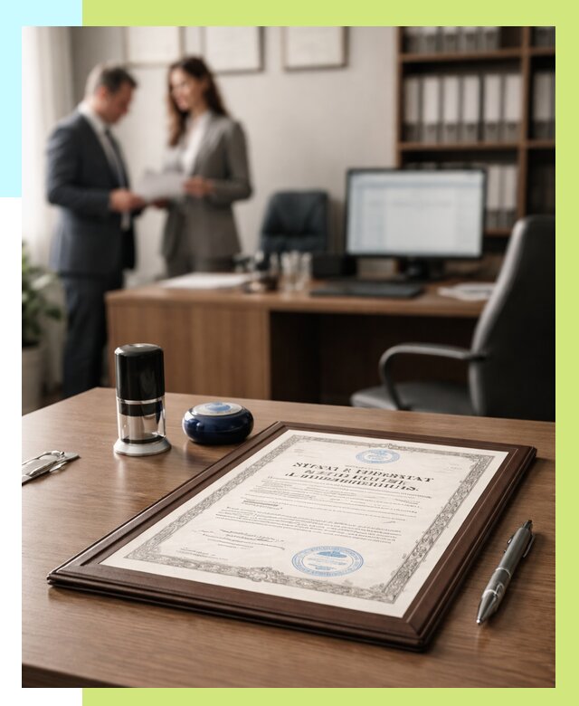 Свидетельство о регистрации продукции в Бердске от 9371 р.|Алешин-Брд