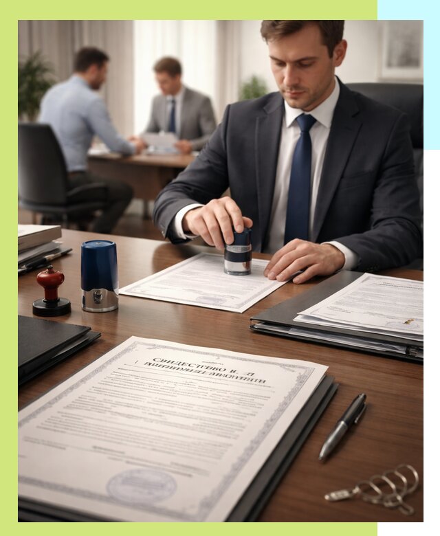 Оформление свидетельства о государственной регистрации в Бердске