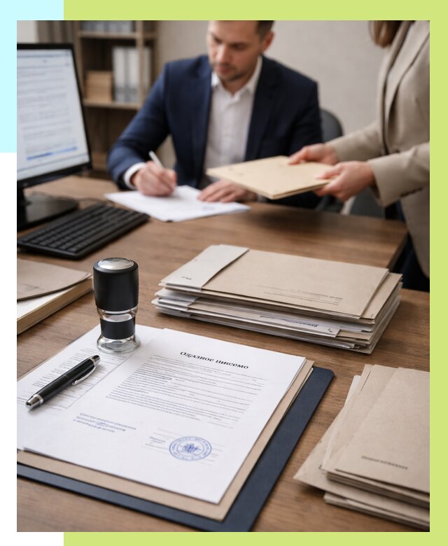 Отказное письмо для таможни в Бердске от 3124 р, Алешин-Брд