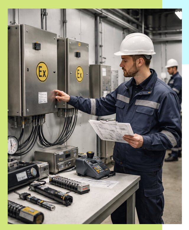 Сертификат взрывозащиты промышленного оборудования в Бердске