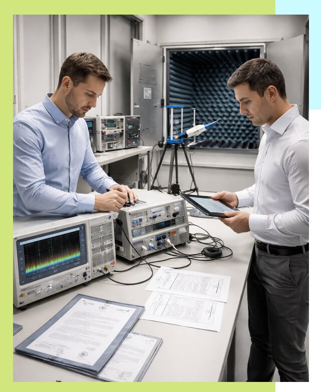 Оформление и выдача сертификата ЭМС для продукции в Бердске