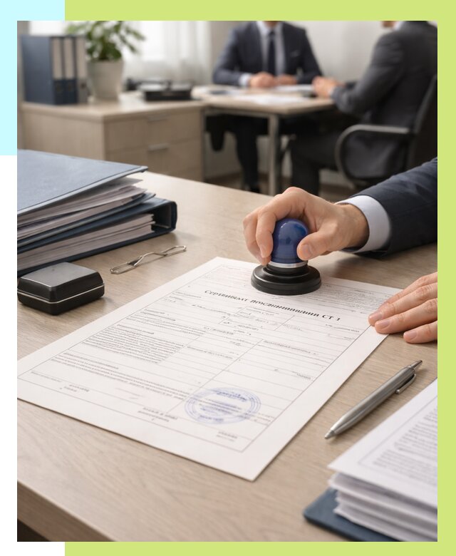 Сертификат происхождения СТ 1 в Бердске от 4685 р. | Алешин-Брд