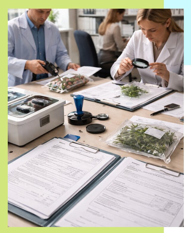 Оформление карантинного сертификата для растений в Бердске