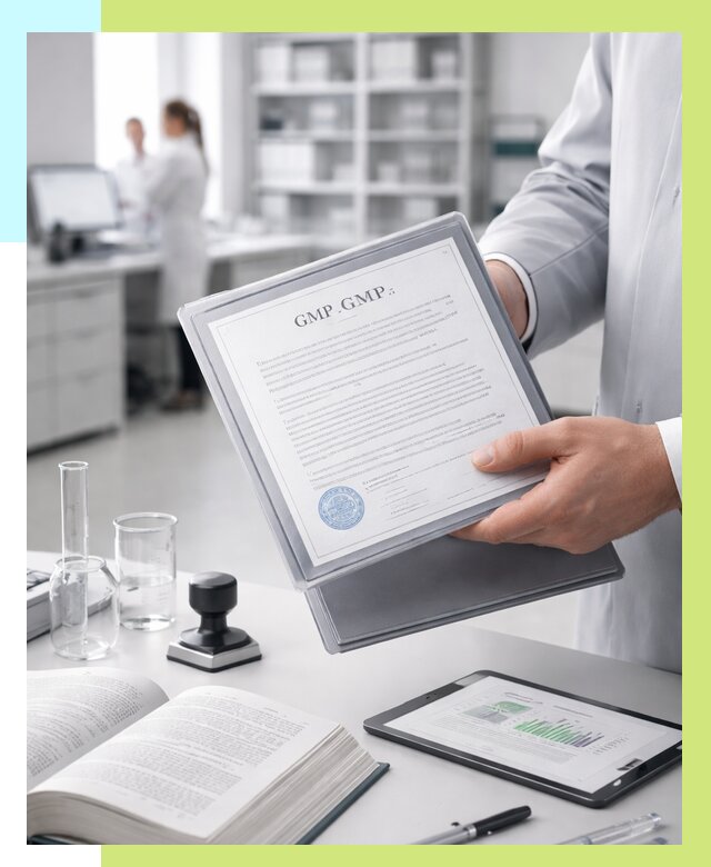 Сертификат GMP в Бердске под ключ от 88502 р. | Алешин-Брд