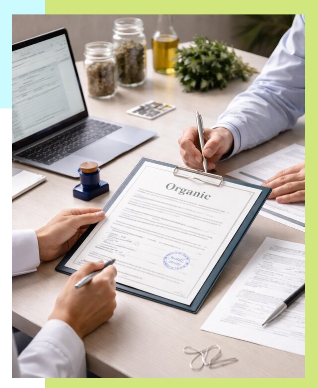 Оформление сертификат органик в Бердске от 31236 р. | Алешин-Брд