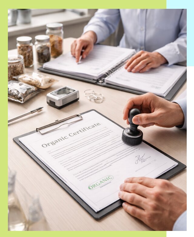 Получение органик сертификата для продукции в Бердске