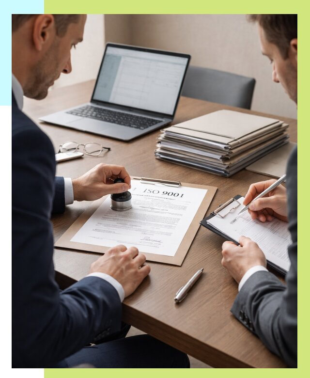 Сертификат ISO 9001 в Бердске купить от 83296 р. | Алешин-Брд