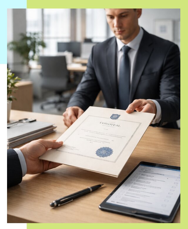 Сертификат ISO 30301 в Бердске от 36442 р. | Алешин-Брд - под ключ