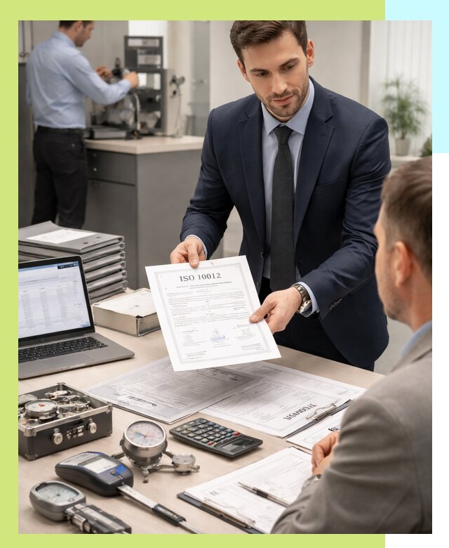 Выдача сертификата ISO 10012 по требованиям метрологии в Бердске