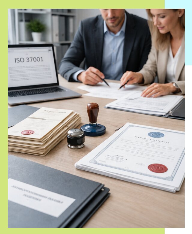 Получение сертификата ISO 37001 по системе борьбы с коррупцией в Бердске